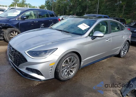 2021 Hyundai Sonata Limited из США, поврежденный, VIN 5NPEH4J2XMH124713